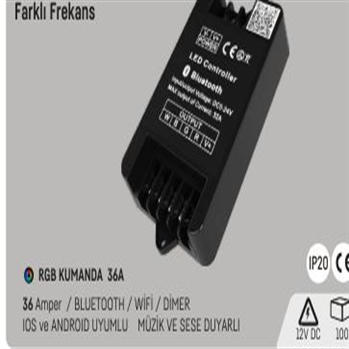 RGB KUMANDA (36 AMP)BLUETOOTH+Wİ Fİ 1